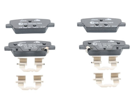 Brake pad set, disc brake 13.0470-5519.2 ATE, Image 2