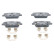 Brake pad set, disc brake 13.0470-5519.2 ATE, Thumbnail 2