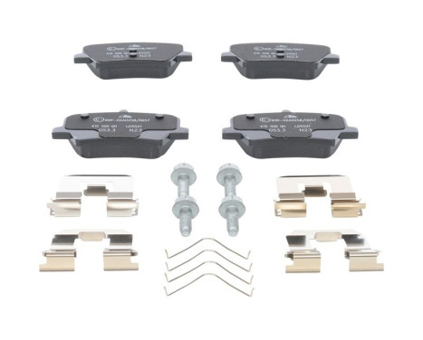 Brake pad set, disc brake 13.0470-5521.2 ATE, Image 2