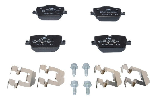 Brake pad set, disc brake 13.0470-5525.2 ATE, Image 2