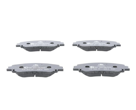 Brake pad set, disc brake 13.0470-5533.2 ATE, Image 2