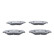 Brake pad set, disc brake 13.0470-5533.2 ATE, Thumbnail 2