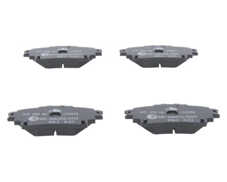 Brake pad set, disc brake 13.0470-5534.2 ATE, Image 2