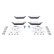Brake pad set, disc brake 13.0470-5535.2 ATE, Thumbnail 2