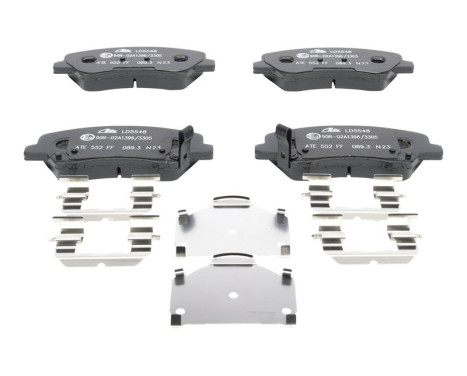 Brake pad set, disc brake 13.0470-5548.2 ATE, Image 2