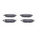Brake pad set, disc brake 13.0470-5553.2 ATE, Thumbnail 2