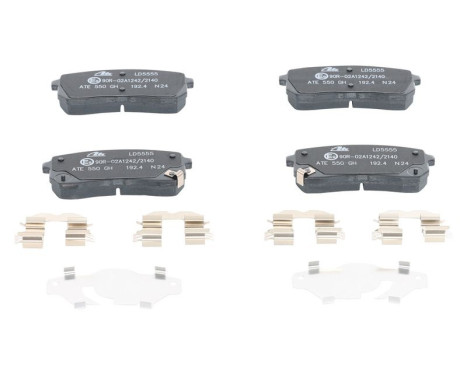 Brake pad set, disc brake 13.0470-5555.2 ATE, Image 2