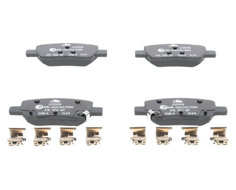 Brake pad set, disc brake 13.0470-5559.2 ATE, Image 2