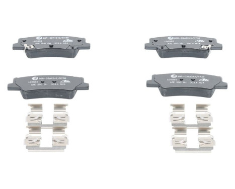 Brake pad set, disc brake 13.0470-5565.2 ATE, Image 2