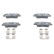 Brake pad set, disc brake 13.0470-5565.2 ATE, Thumbnail 2