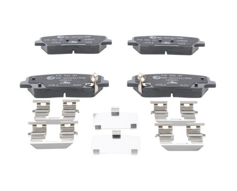 Brake pad set, disc brake 13.0470-5633.2 ATE, Image 2