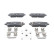 Brake pad set, disc brake 13.0470-5633.2 ATE, Thumbnail 2