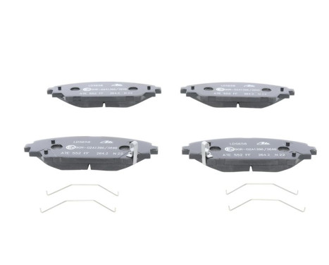 Brake pad set, disc brake 13.0470-5658.2 ATE, Image 2