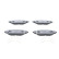 Brake pad set, disc brake 13.0470-5658.2 ATE, Thumbnail 2