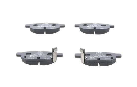 Brake pad set, disc brake 13.0470-5690.2 ATE, Image 2