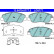 Brake pad set, disc brake 13.0470-5777.2 ATE