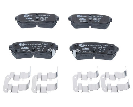 Brake pad set, disc brake 13.0470-5781.2 ATE, Image 2