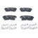 Brake pad set, disc brake 13.0470-5781.2 ATE, Thumbnail 2