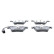 Brake pad set, disc brake 13.0470-7236.2 ATE, Thumbnail 2