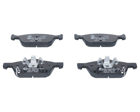 Brake pad set, disc brake 13.0470-7284.2 ATE, Image 2