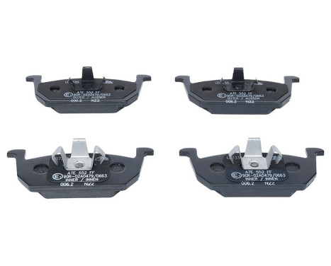 Brake pad set, disc brake 13.0470-7335.2 ATE, Image 2