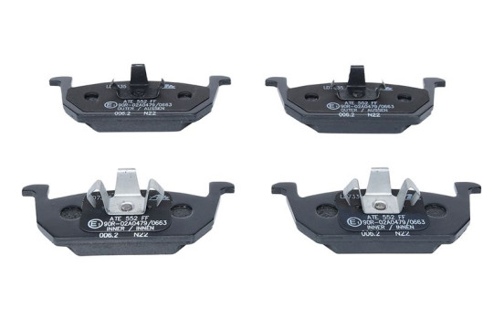 Brake pad set, disc brake 13.0470-7335.2 ATE, Image 2