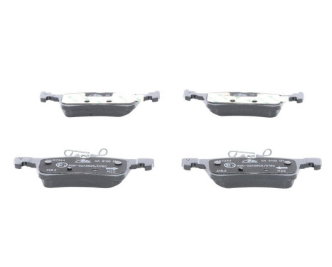 Brake pad set, disc brake 13.0470-7344.2 ATE, Image 2