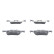 Brake pad set, disc brake 13.0470-7344.2 ATE, Thumbnail 2