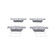 Brake pad set, disc brake 13.0470-7355.2 ATE, Thumbnail 2