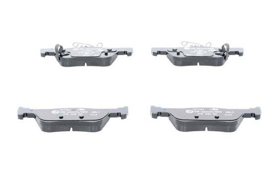 Brake pad set, disc brake 13.0470-7362.2 ATE, Image 2