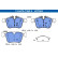 Brake pad set, disc brake 13.0470-7363.2 ATE