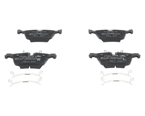 Brake pad set, disc brake 13.0470-7363.2 ATE, Image 2