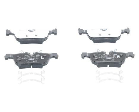 Brake pad set, disc brake 13.0470-7364.2 ATE, Image 2