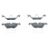 Brake pad set, disc brake 13.0470-7364.2 ATE, Thumbnail 2