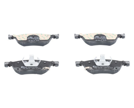 Brake pad set, disc brake 13.0470-7366.2 ATE, Image 2