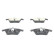 Brake pad set, disc brake 13.0470-7367.2 ATE, Thumbnail 2