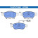 Brake pad set, disc brake 13.0470-7369.2 ATE