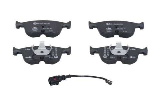 Brake pad set, disc brake 13.0470-7371.2 ATE, Image 2