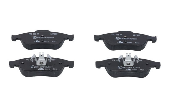 Brake pad set, disc brake 13.0470-7380.2 ATE, Image 2