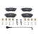 Brake pad set, disc brake 13.0480-5551.2 ATE, Thumbnail 2