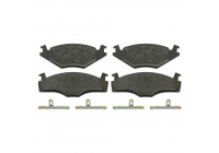 Brake Pad Set, disc brake 16005 FEBI