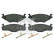 Brake Pad Set, disc brake 16012 FEBI, Thumbnail 2