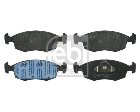 Brake Pad Set, disc brake 16021 FEBI, Image 2