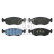 Brake Pad Set, disc brake 16021 FEBI, Thumbnail 2