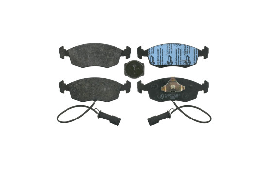 Brake Pad Set, disc brake 16022 FEBI