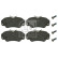 Brake Pad Set, disc brake 16031 FEBI, Thumbnail 2