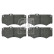 Brake Pad Set, disc brake 16033 FEBI, Thumbnail 2