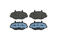 Brake Pad Set, disc brake 16036 FEBI