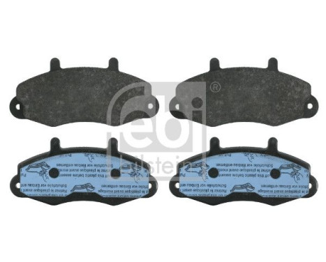 Brake Pad Set, disc brake 16037 FEBI, Image 2