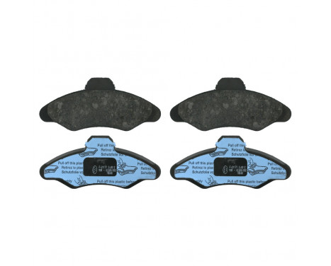 Brake Pad Set, disc brake 16038 FEBI